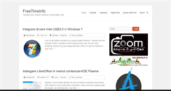 Desktop Screenshot of free-time-info.com